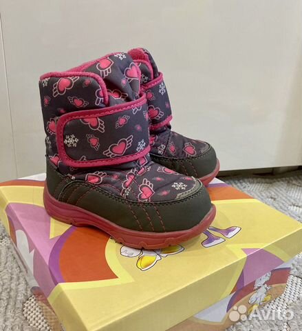 Зимние сапоги для девочки 23 размер