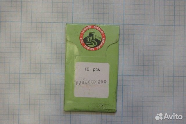 Игла gk35-2c швейная промышленная тип 80800х2002