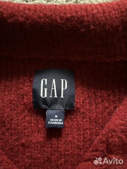 Свитер 1/4 zip gap