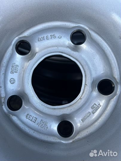 Диски R16 VW Taos Skoda Karoq штампы