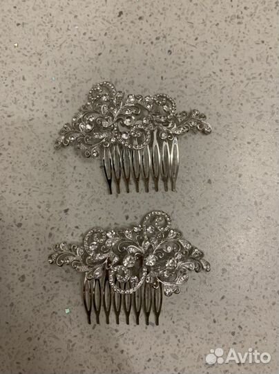 Свадебный гребень для волос