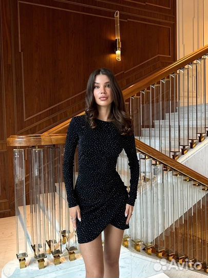 Платье женское черное