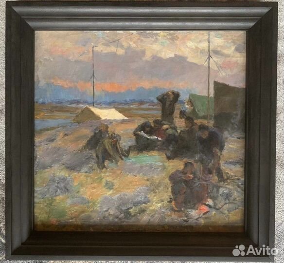 Соцреализм картина Солоницын А.П