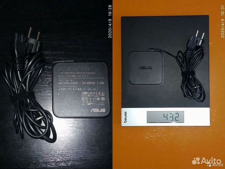 Блок питания для ноутбука Asus ADP-90YD B оригинал