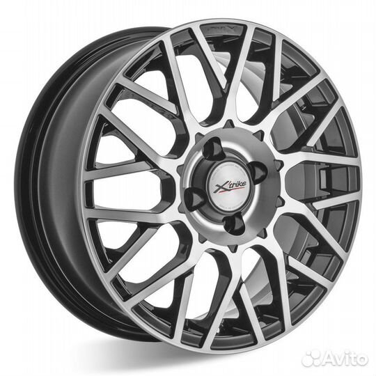 R15 4x100 6J ET46 D60,1 X'trike X-132 BK/FP