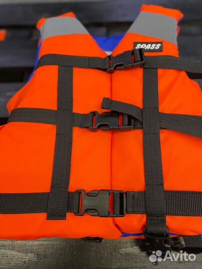Жилет спасательный детский spass Юнга Orange