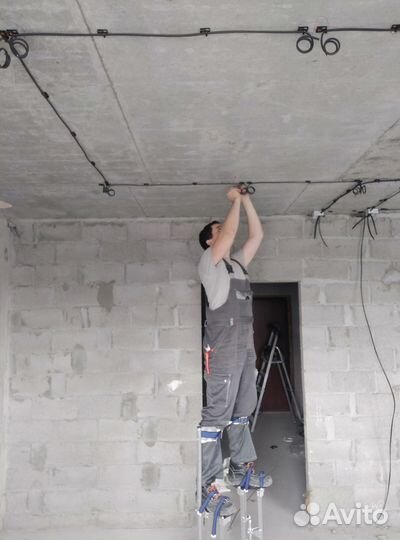 Услуги электрика. Замена проводки. Ремонт