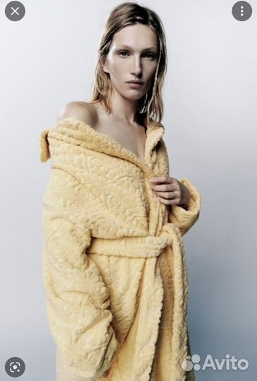 Халат махровый женский