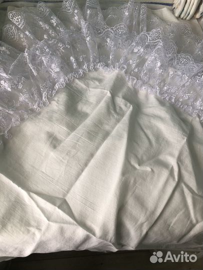 Кружевной уголок на выписку из роддома