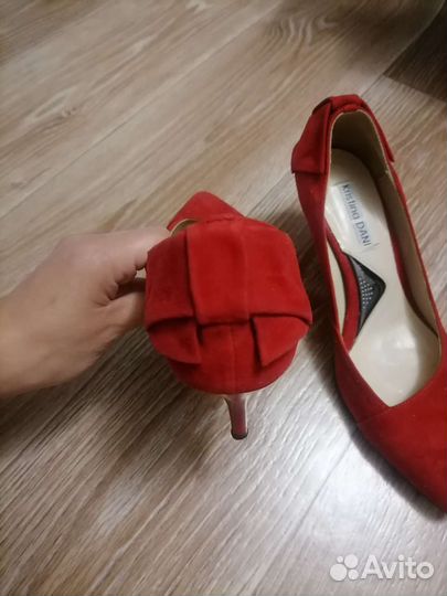 Туфли натуральная замша 38 размер