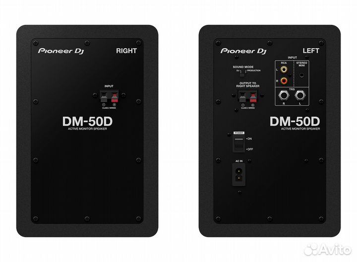 Pioneer DM-50D мониторы студийные (пара)