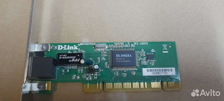 Сетевая карта D-link DFE-520TX/A