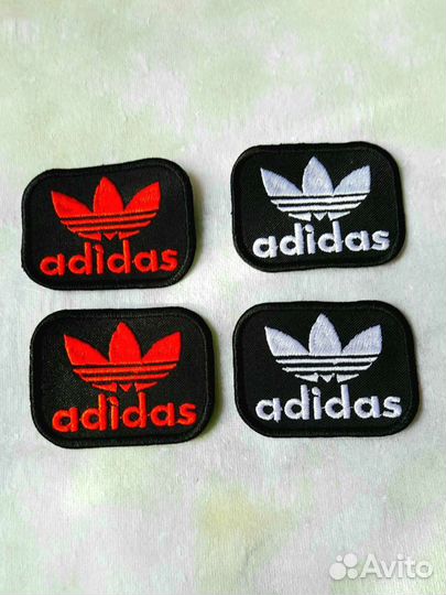 Нашивка adidas цвет любой 5 шт