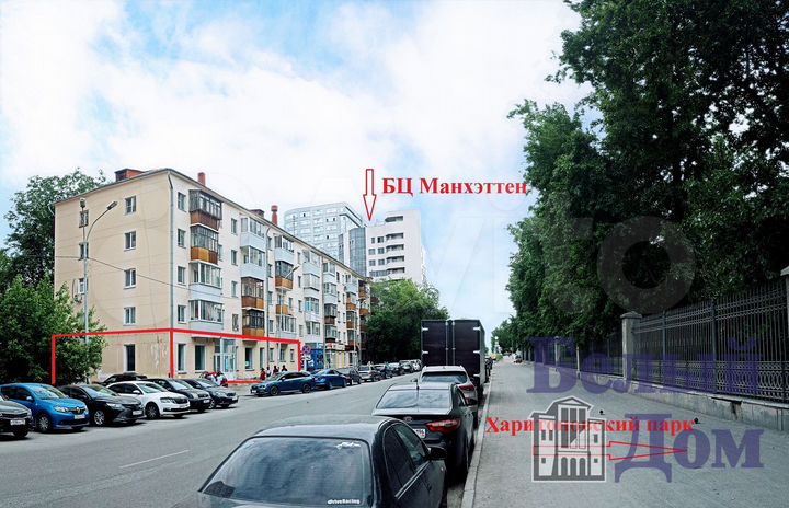 Сдам торговое помещение, 208 м²