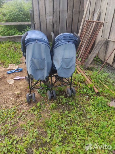 Коляска для двойни