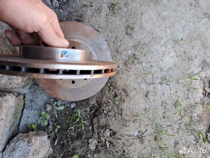 Тормозные диски ваз вентилируемые R-13