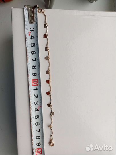 Позолоченный браслет