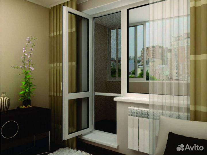 Выход на балкон в рассрочку