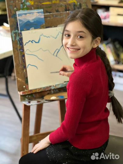 Занятия по живописи