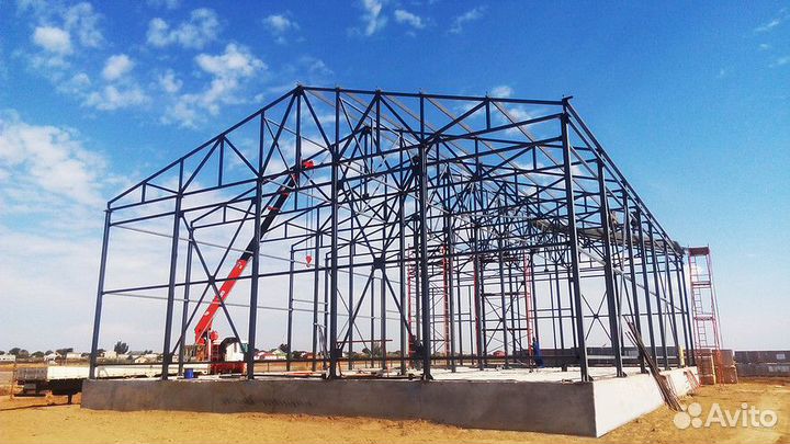 Ангары каркасные и бескаркасные от производителя