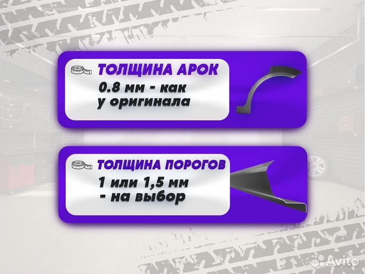 Пороги и арки Ford Focus 2 седан Медведовская