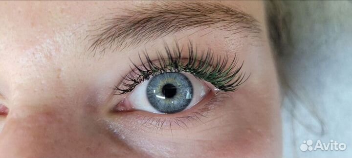 Наращивание ресниц модель