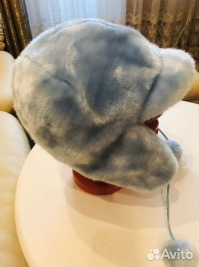 Шапка ушанка женская