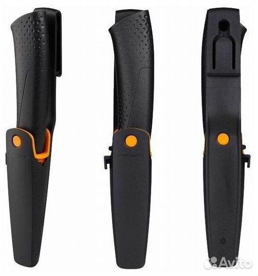 Нож общего назначения с точилкой Fiskars