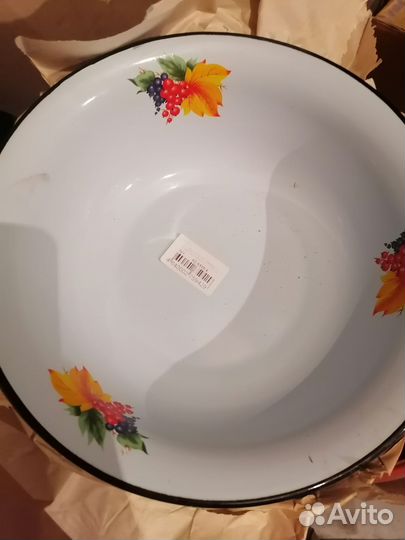 Эмалированная посуда, новая