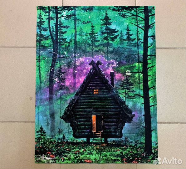 Флуоресцентное полотно 