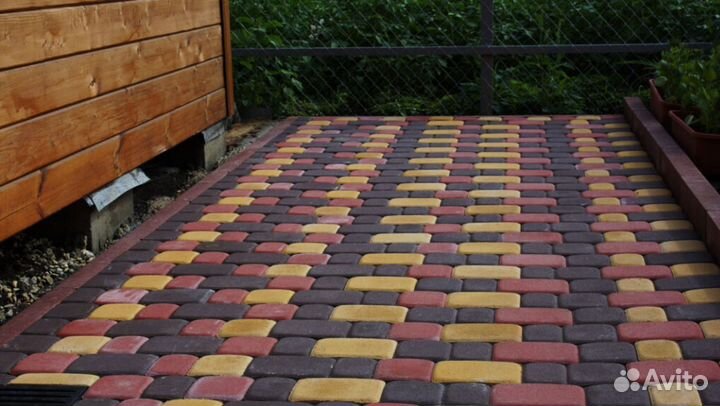 Тротуарная плитка Старый Город с завода
