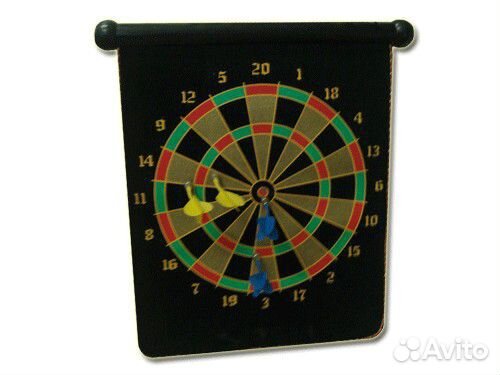 Дартс магнитный мягкий двухсторонний 15