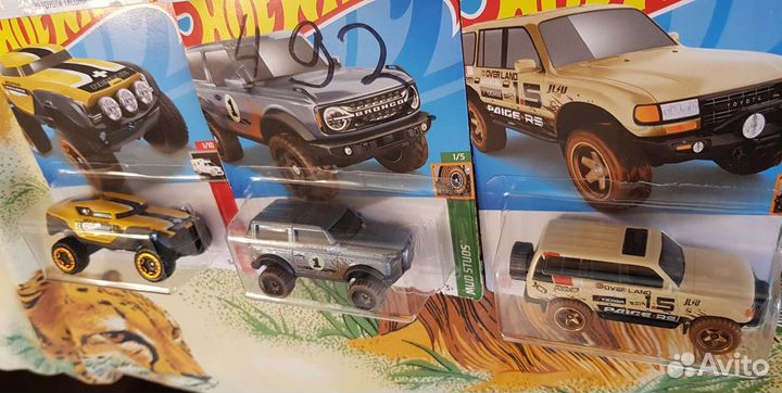 Hot wheels внедрожники