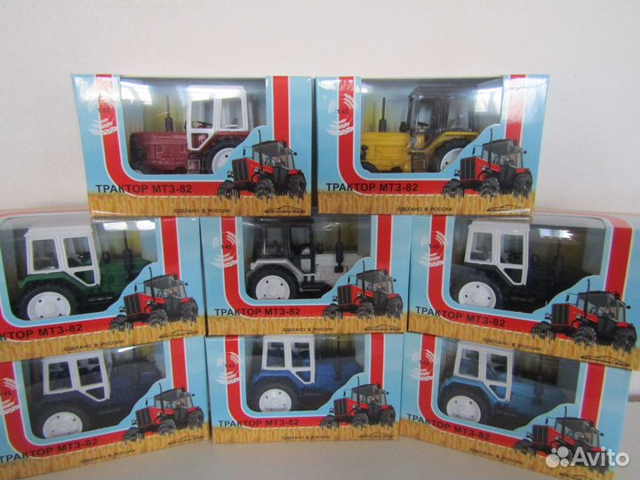 Модели трактора 1:43 мтз-82