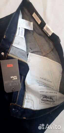 Джинсы Levi's 502 Premium Original W32L32 новые