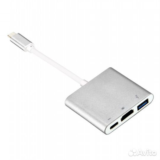 Адаптер многопортовый цифровой AV/USB-C