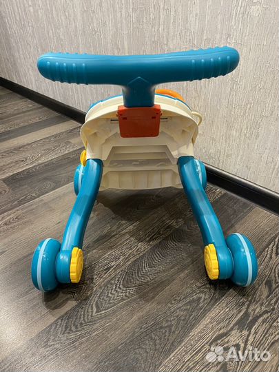 Бизиборд каталка с ручкой