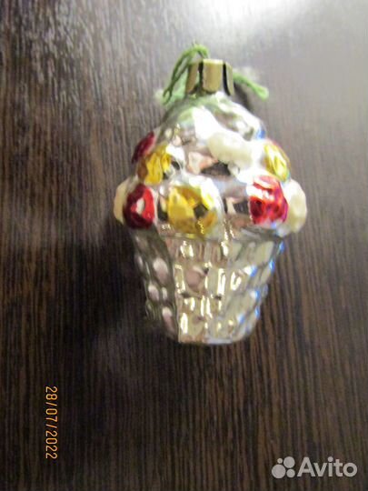 Ёлочные игрушки СССР 1970 год много