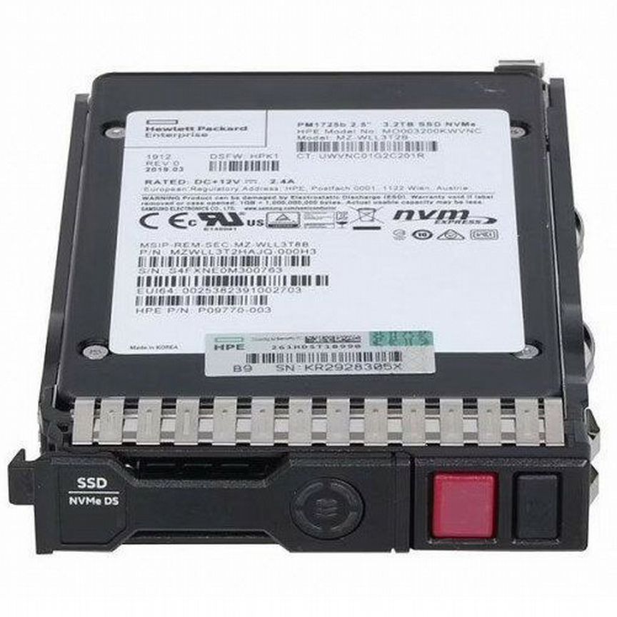 [P26415-001] Жесткий Диск Ssd 3.2tb Nvme U.3 Новые P26415-001