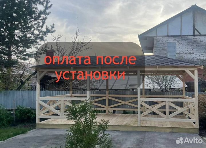 Беседка для дачи