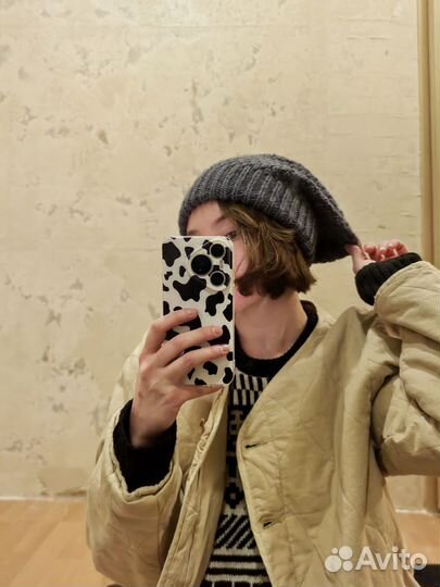 Шапка женская вязаная