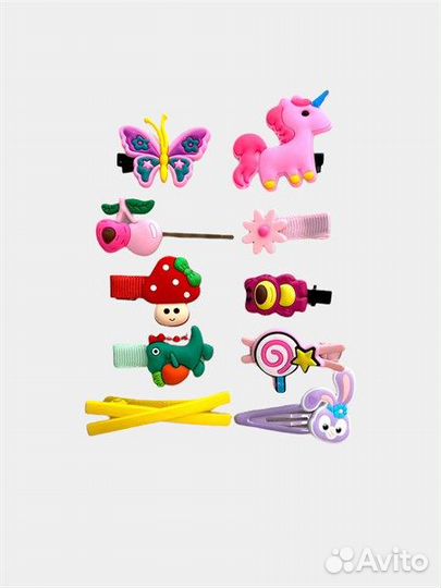 Набор детских заколок для волос 