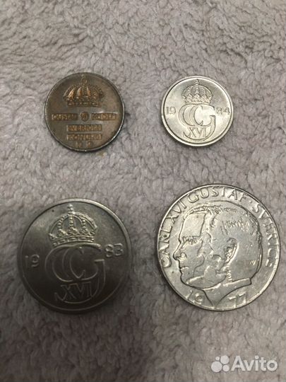 Монеты Швеции