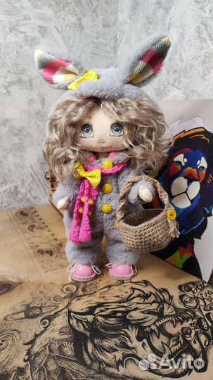 Текстильная кукла ручной работы