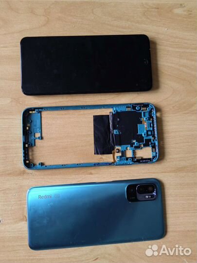 Корпус с экраном от телефона xiaomi redmi note 10