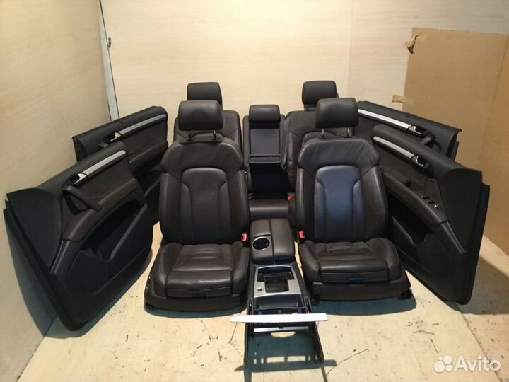 Салон audi Q7 4L S-line рестайлинг