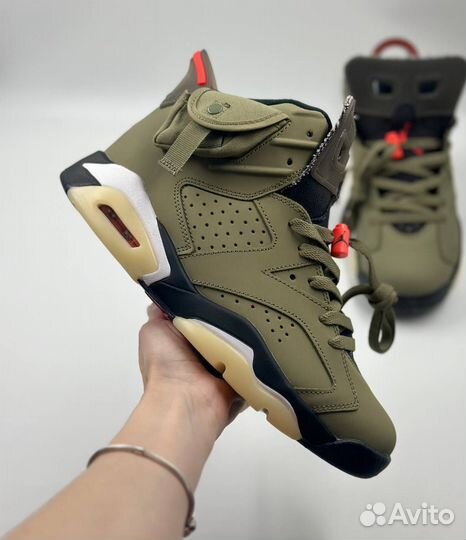 Кроссовки Nike Air Jordan 6 Retro x Travis Scott