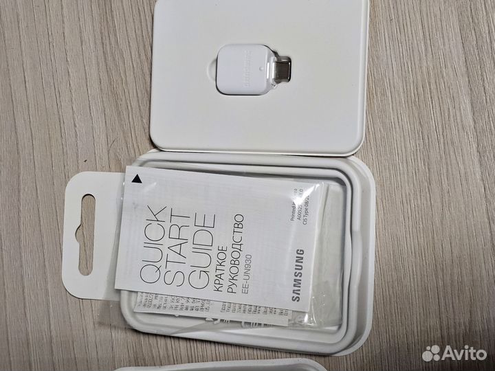 Переходник Samsung OTG USB Type C - USB оригинал