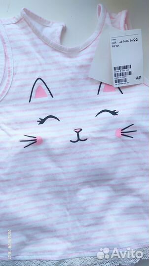 Майка и шорты для девочки