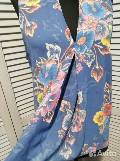 Блуза женская без рукавов next новая р.44